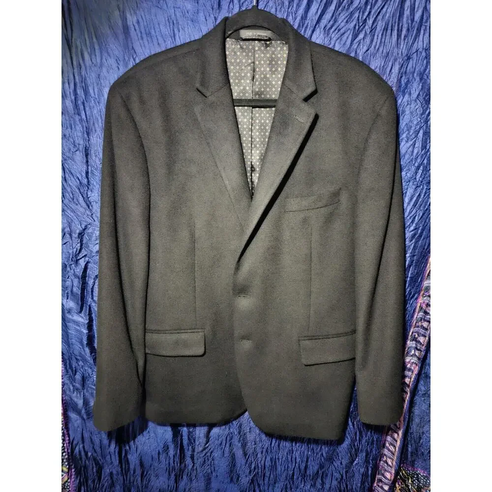 Lauren Ralph Lauren Sport Coat Blazer Men's XL Black 2-Button Jacket